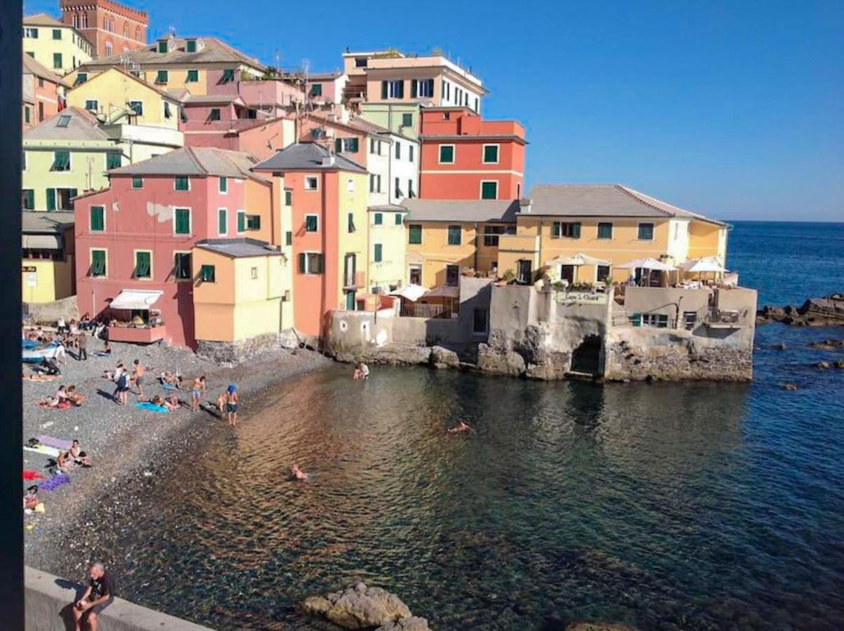 Casa Sulla Spiaggia Di Boccadasse Genua Exterior foto