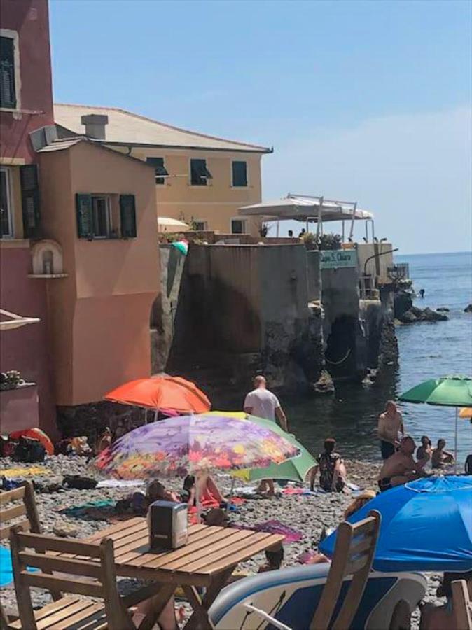 Casa Sulla Spiaggia Di Boccadasse Genua Exterior foto